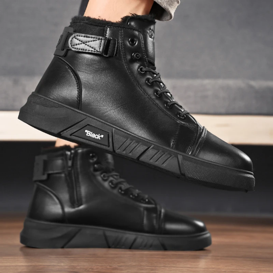 Bottes Martin en cuir véritable