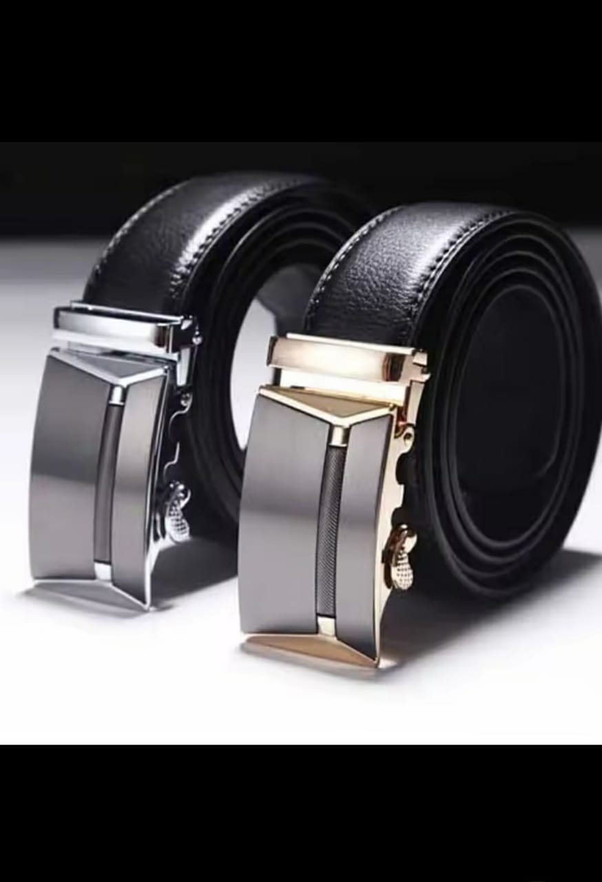 Ceinture de luxe en cuir véritable