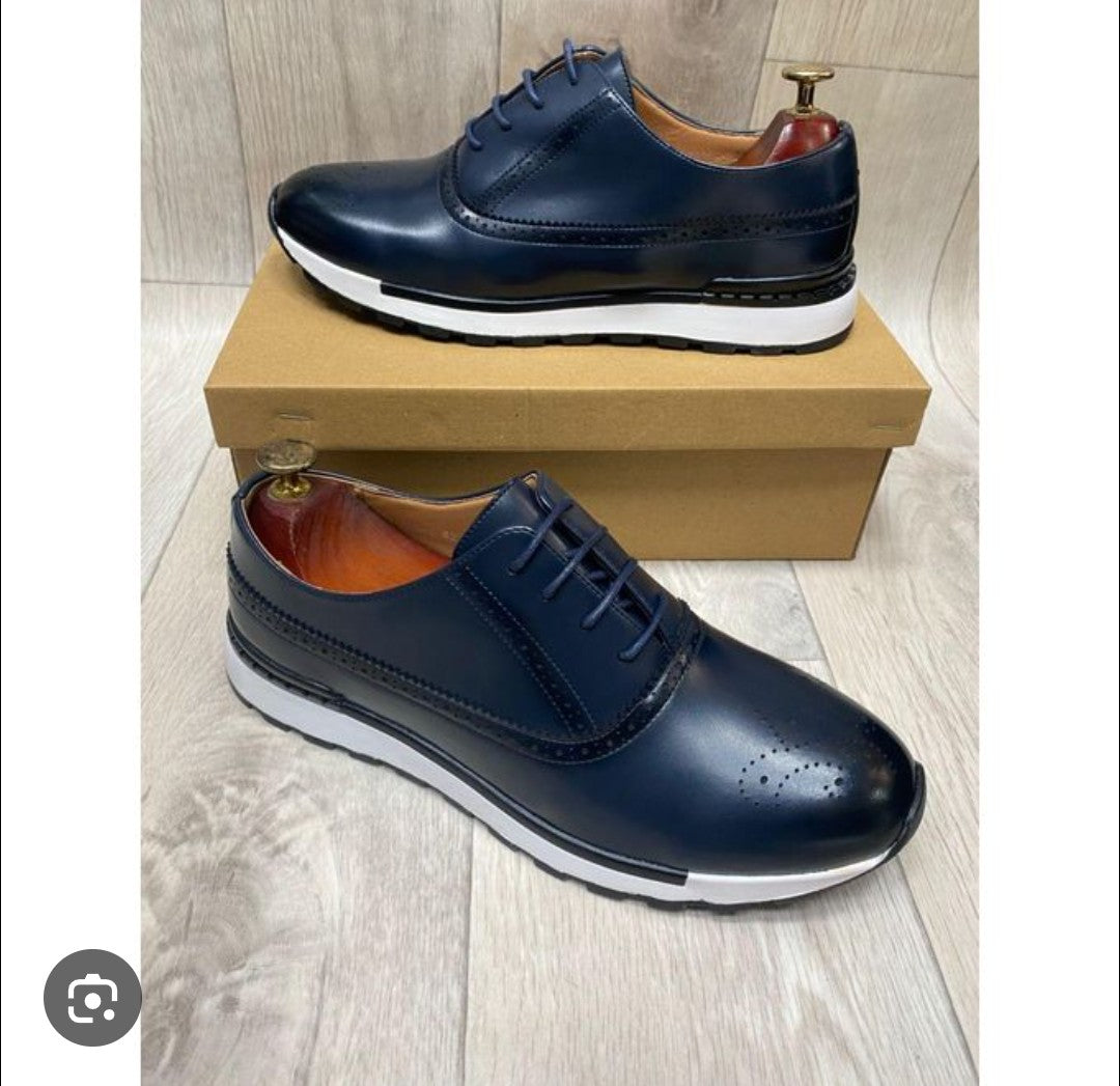 Berlutti en cuir véritable