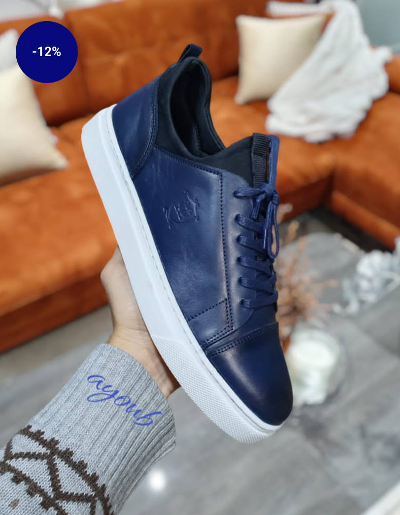 Chaussure oxford pour homme en cuir véritable