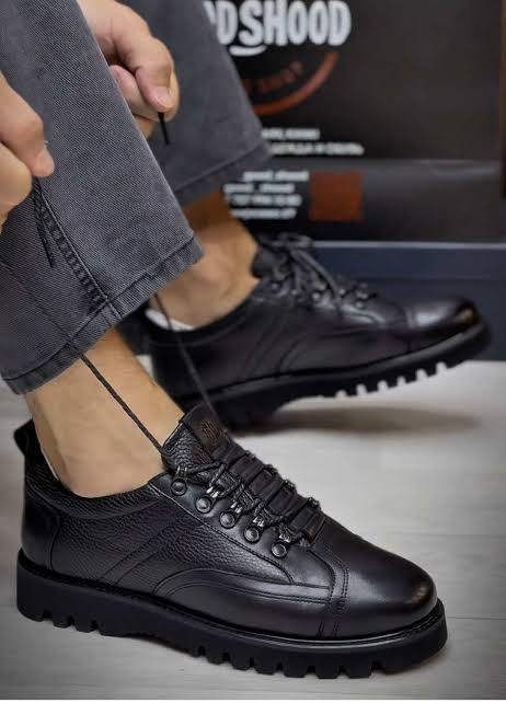 Basket derbies Padror en cuir véritable