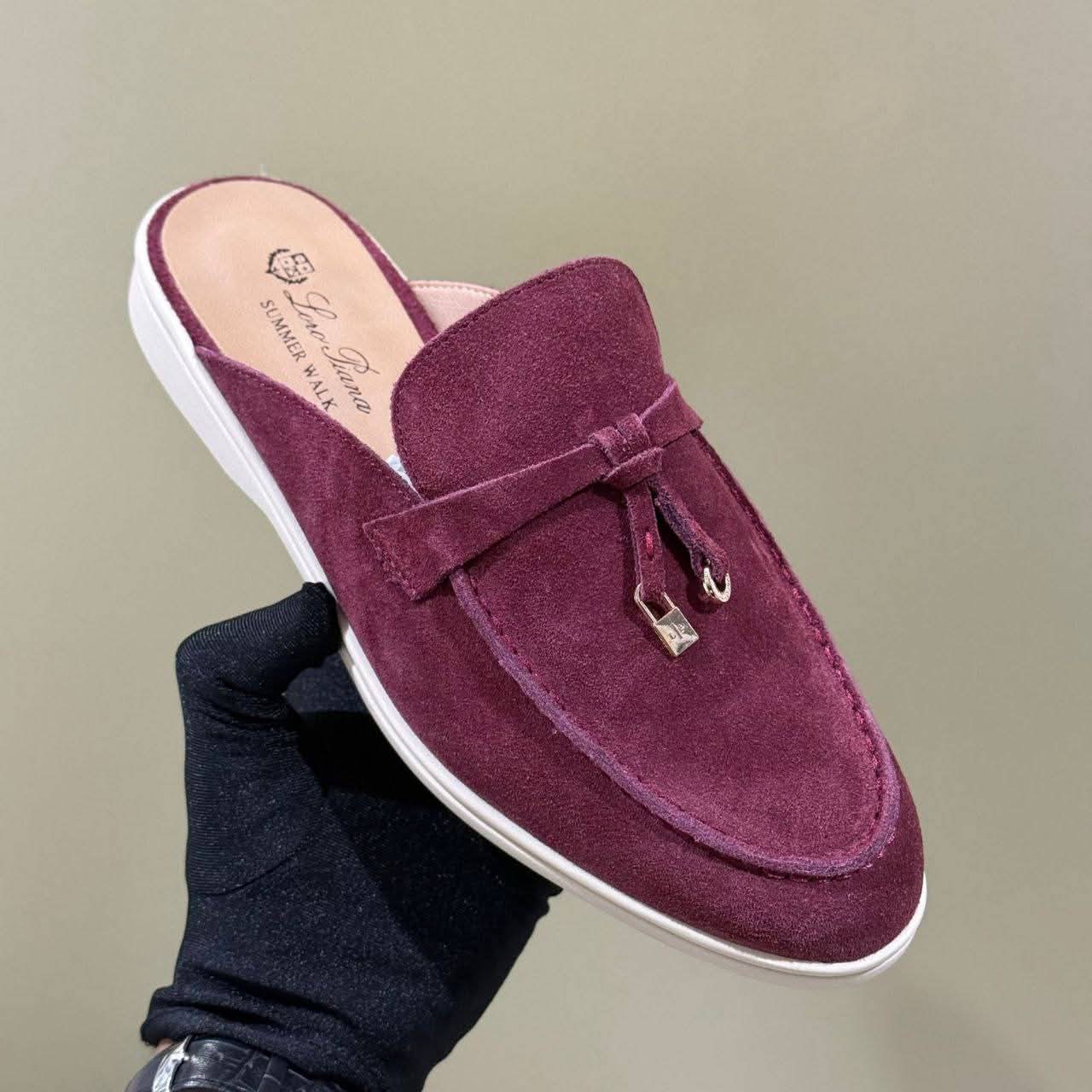 Loro piana en cuir véritable