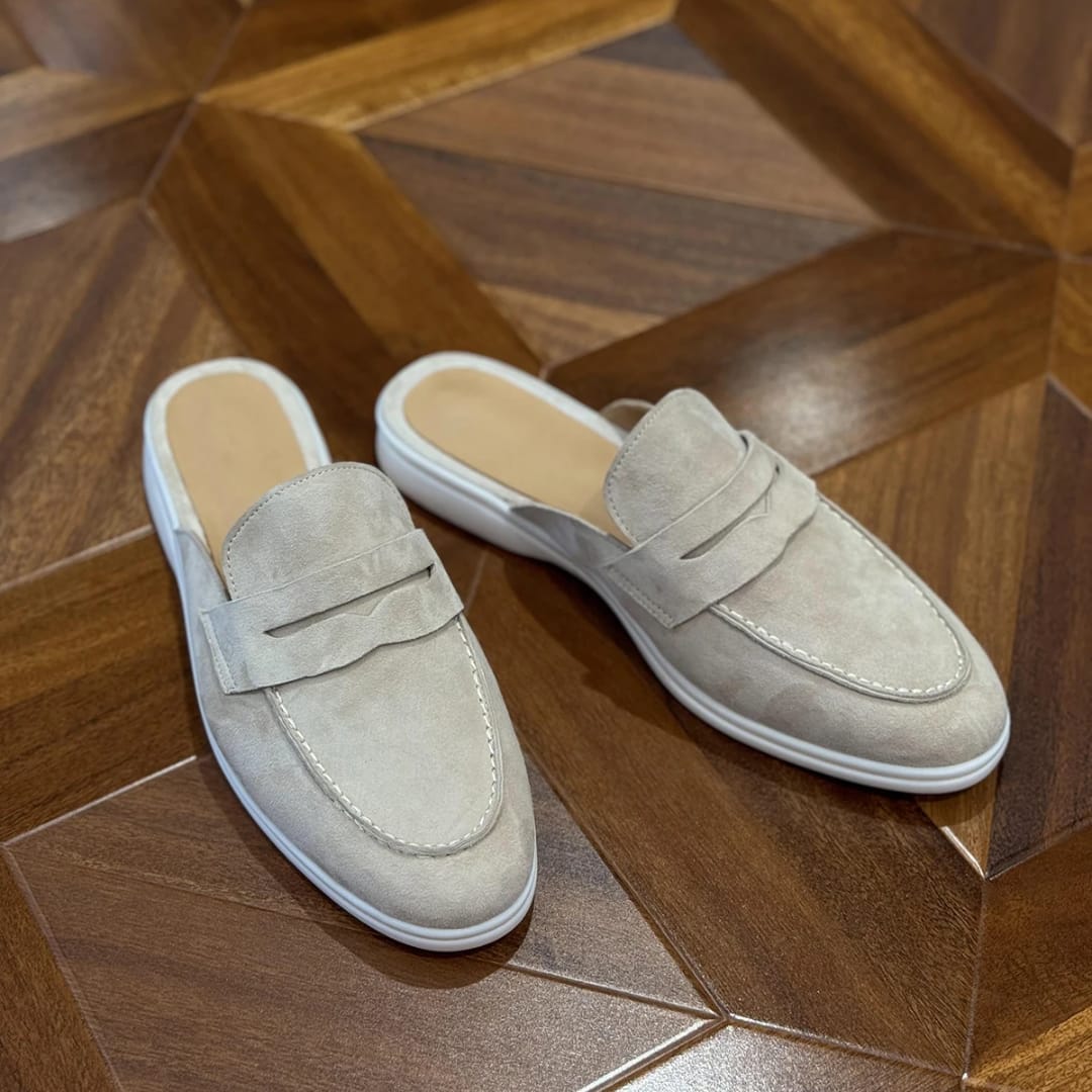 Mocassin homme en cuir véritable