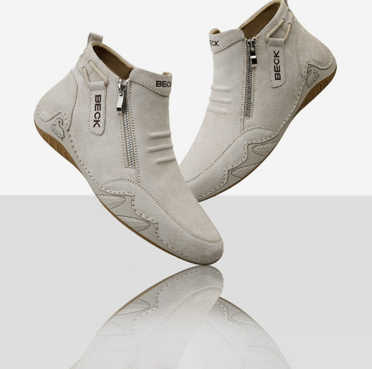 Bottes Italien en cuir véritable