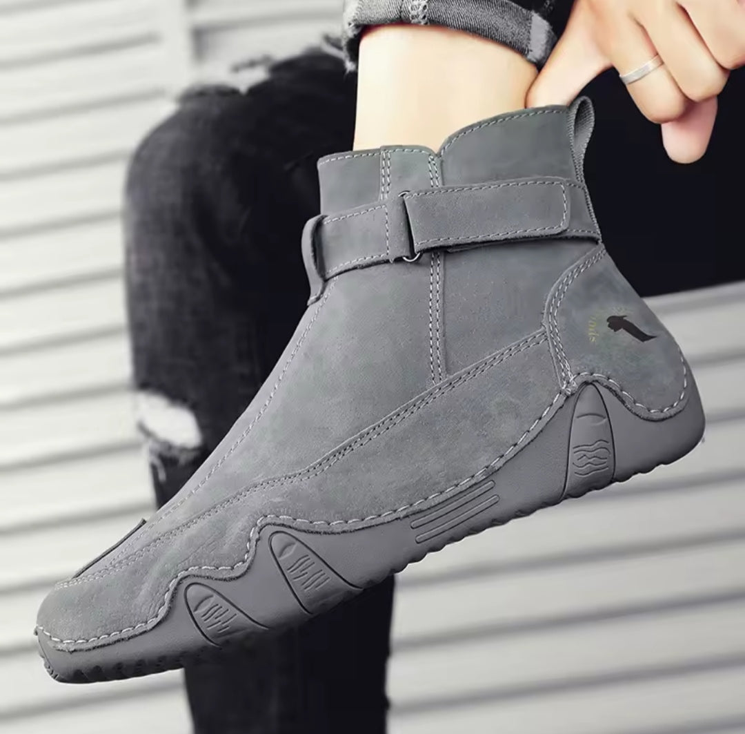 Bottes Italien en cuir véritable