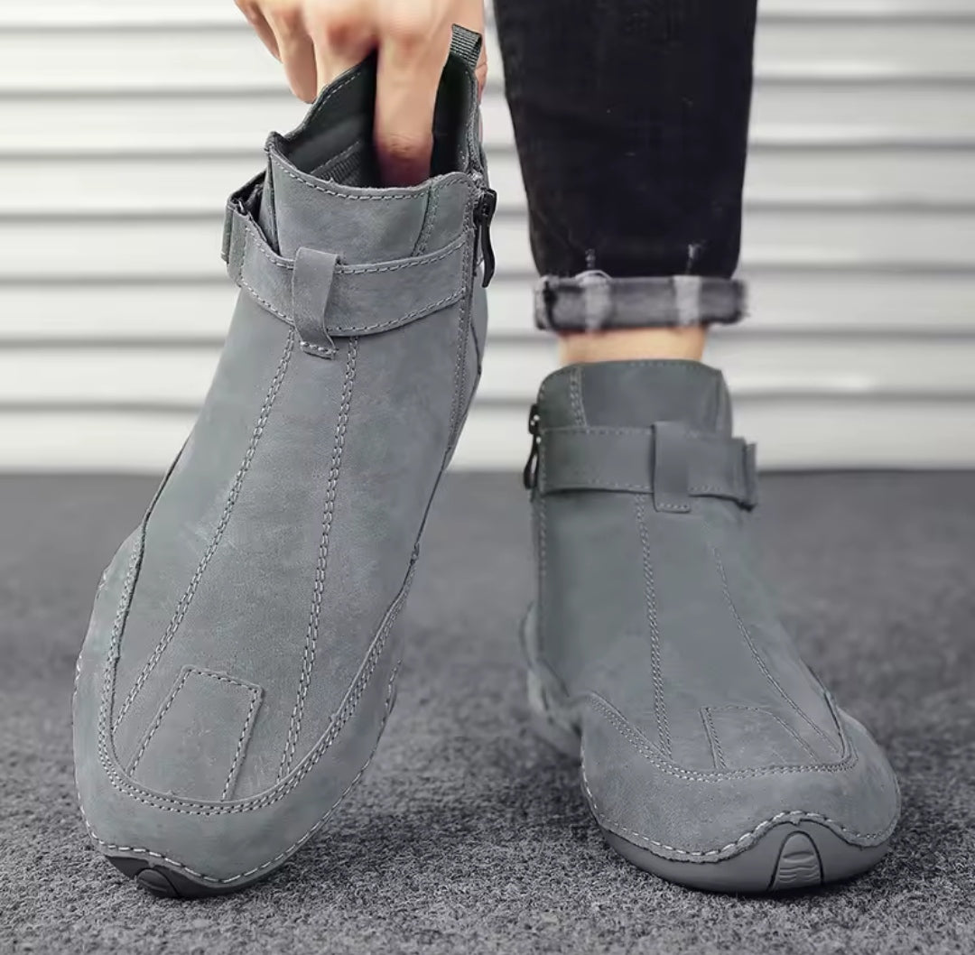 Bottes Italien en cuir véritable